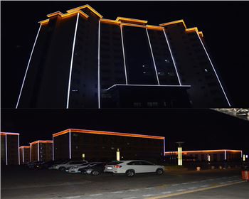 寧夏銅川建新煤化廠區亮化工程